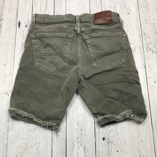 Hollister green denim shorts - His S/28