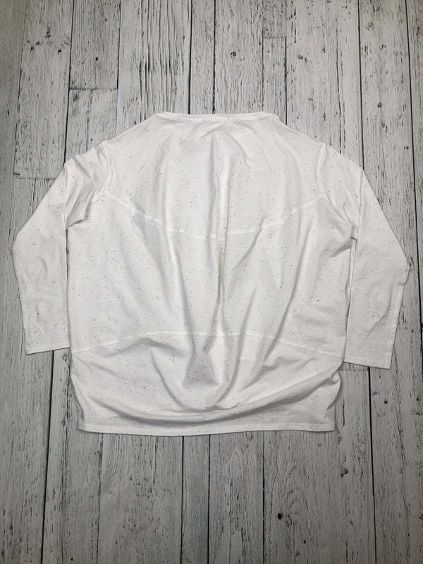 lululemon white patterned shirt - Hers S/4