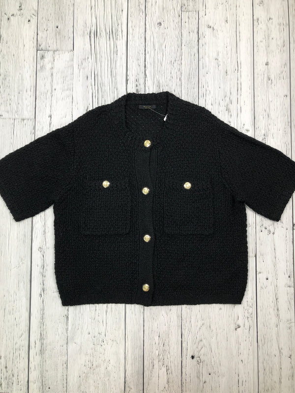 Massimo Dutti black sweater - Hers M