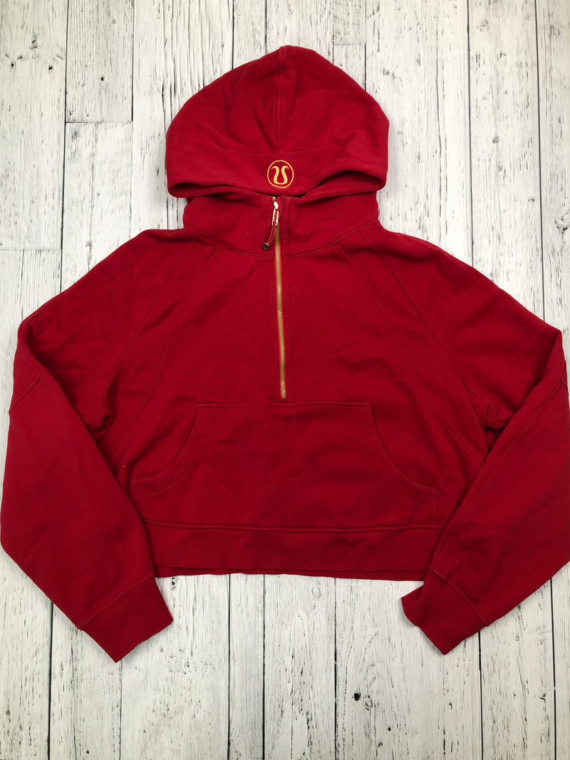 lululemon red hoodie - Hers XL