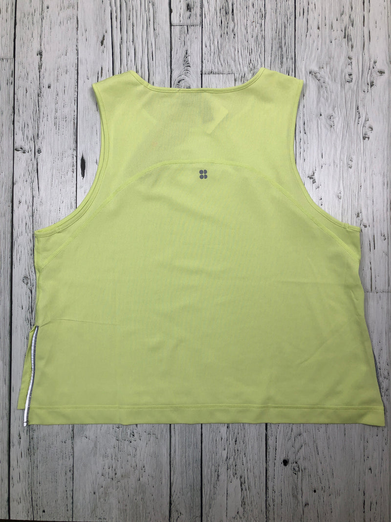 Sweaty Betty yellow tank top - Hers L/12