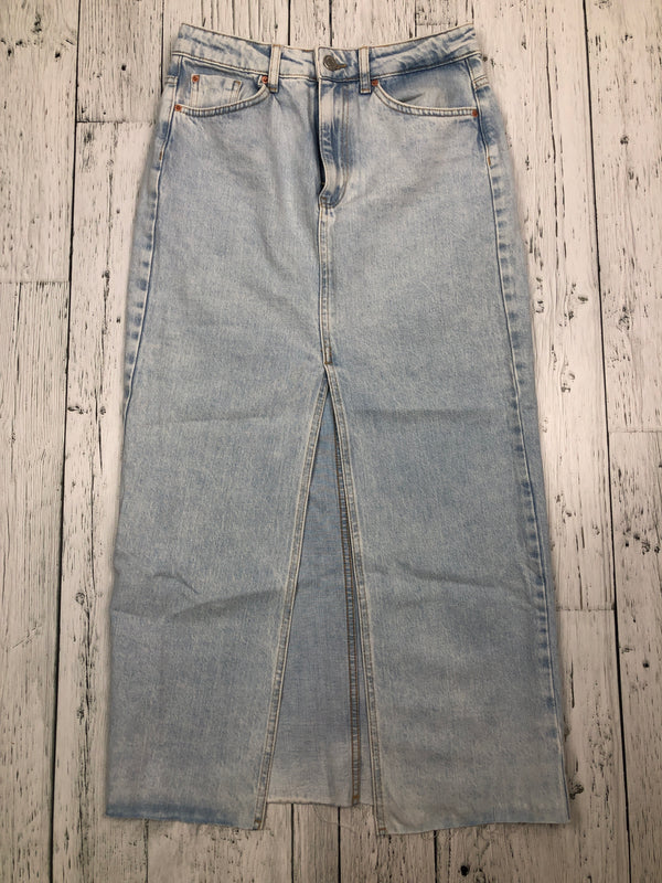 Stradivarius blue denim skirt - Hers S/4