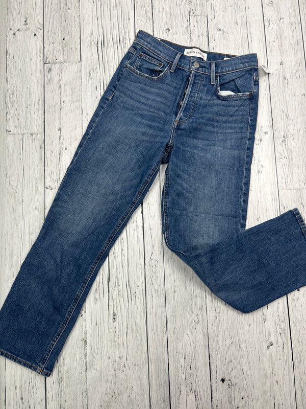 Denim Forum Aritzia Arlo high rise straight jeans - Hers S/26