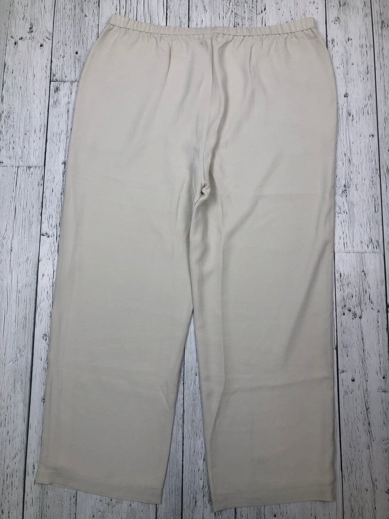 Eileen Fisher white pants - Hers L