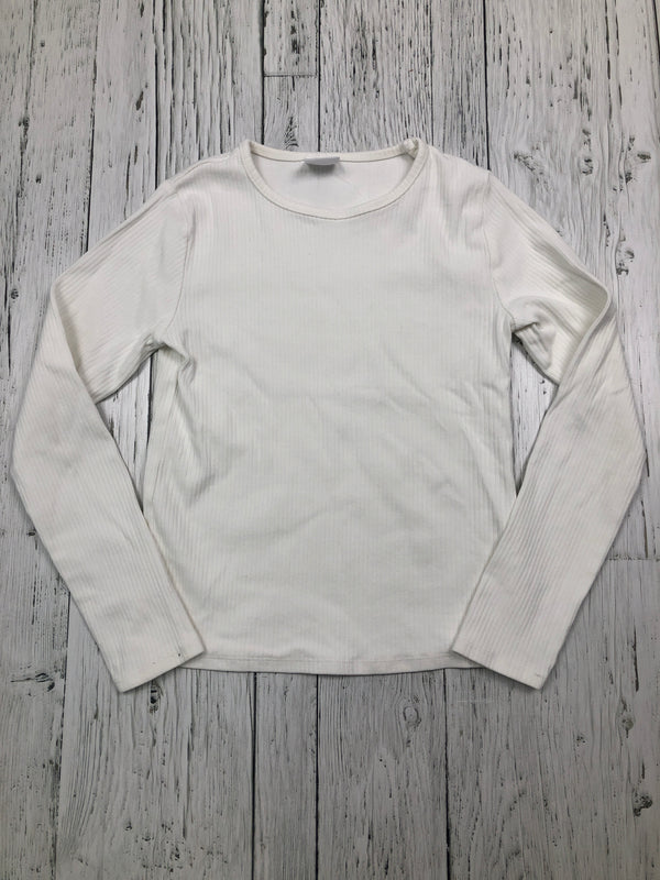 Zara white long sleeve shirt - Girls 10