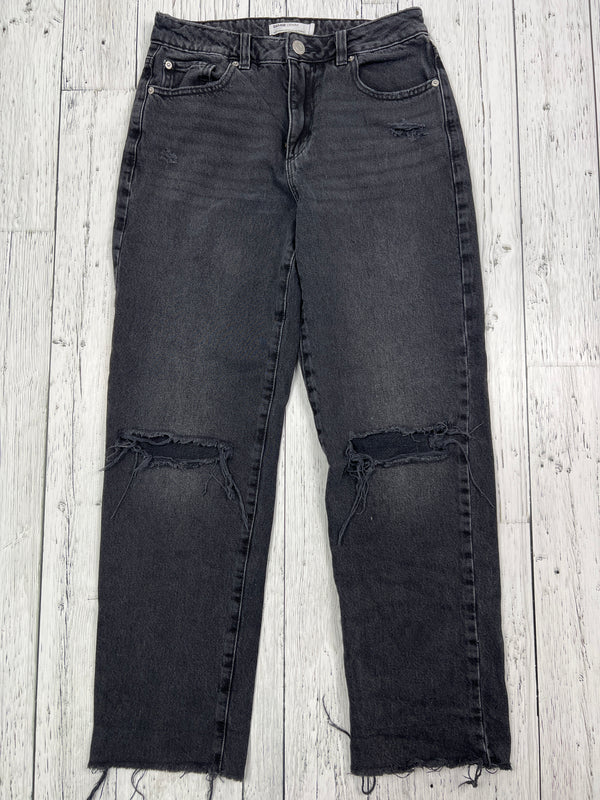 Garage black vintage straight jeans - Hers S/5/27