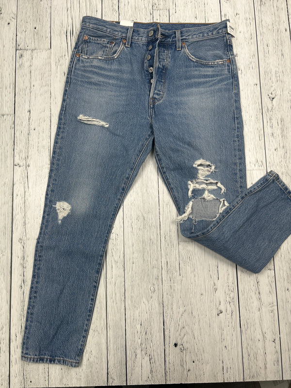 Levi’s skinny distressed Jean - Hers L/32x28