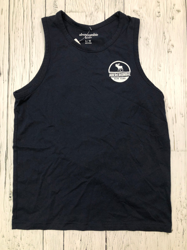 Abercrombie navy graphic tank top - Boys 10