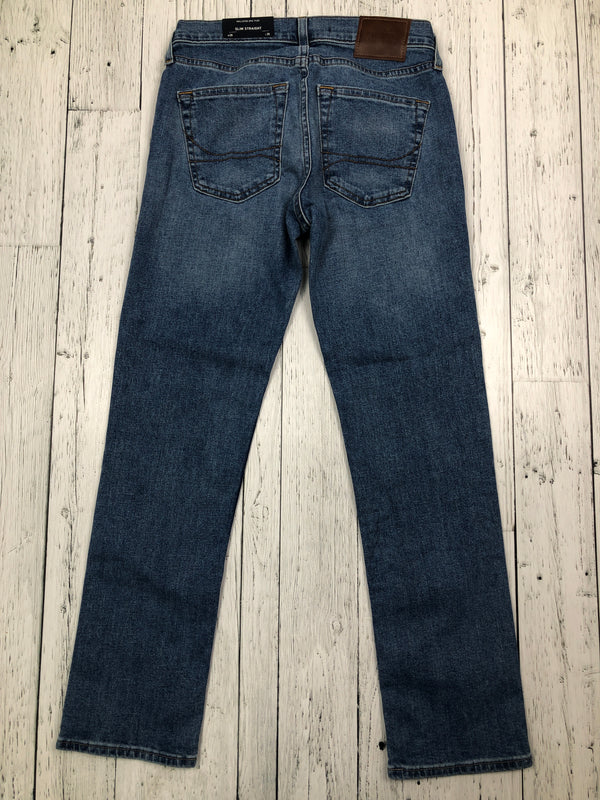 Hollister slim straight blue jeans - His S/28x30