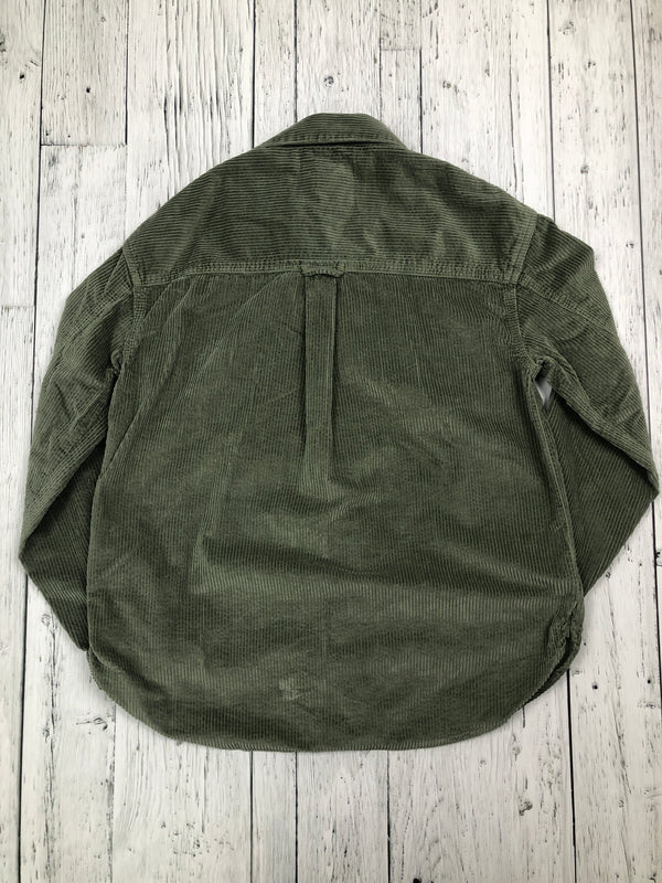 American Eagle green corduroy jacket - Hers XS