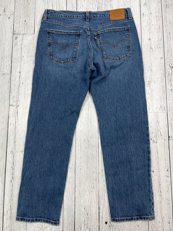 Levi’s middy straight blue jeans - Hers M/30