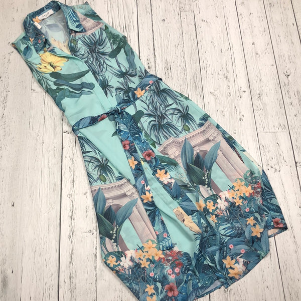 Axara blue floral dress - Hers S