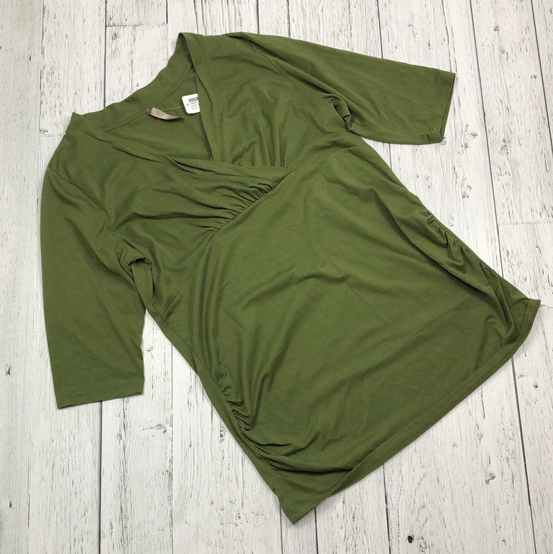 Thyme maternity green shirt - Ladies L