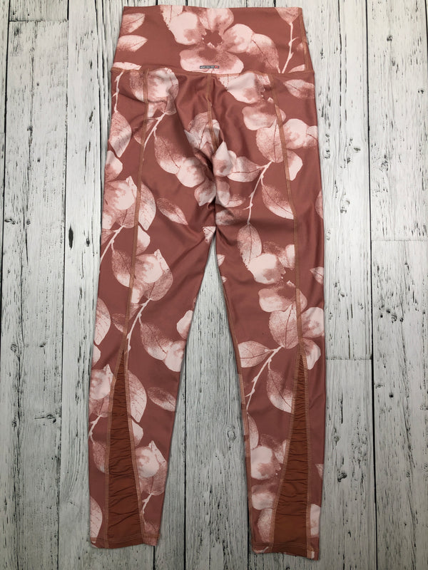 Aerie pink patterned leggings - Hers S