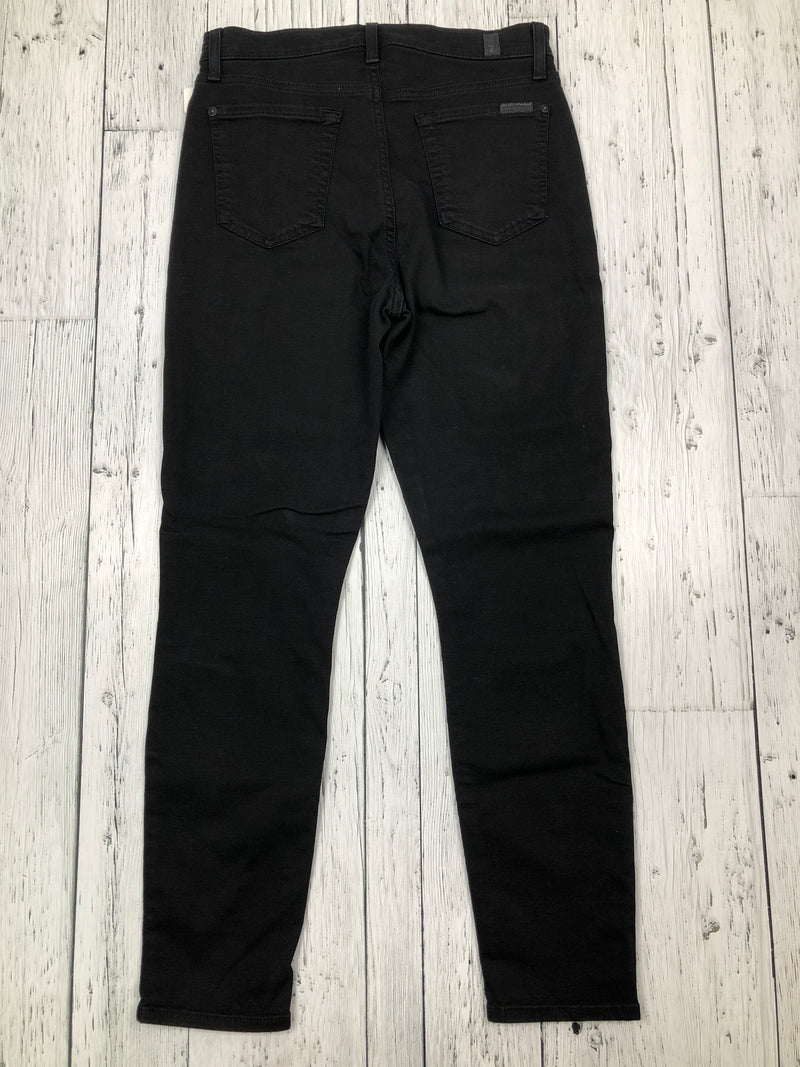 For all 7 mankind black jeans - XS/26
