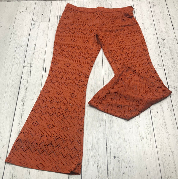 American Eagle orange pants - Hers L