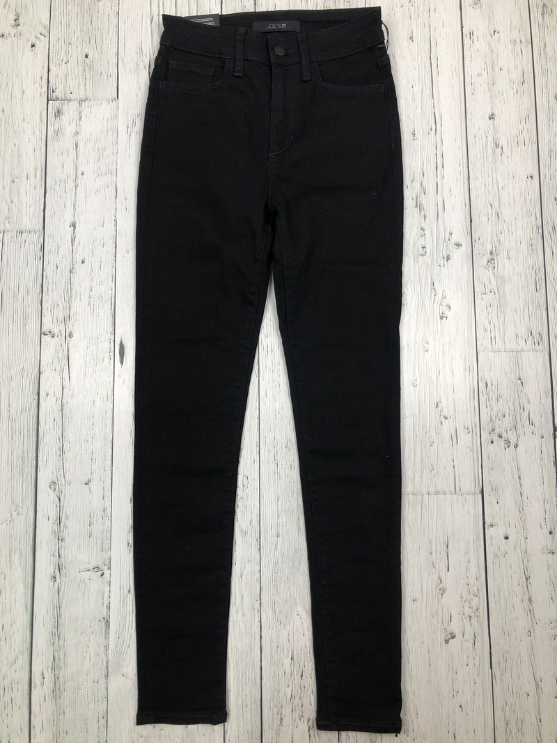 Joe’s black high rise skinny ankle jeans - Hers XS/25