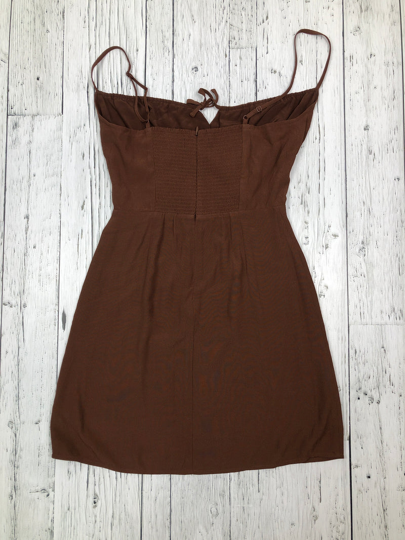 Aritzia Sunday Best brown short dress - Hers XS