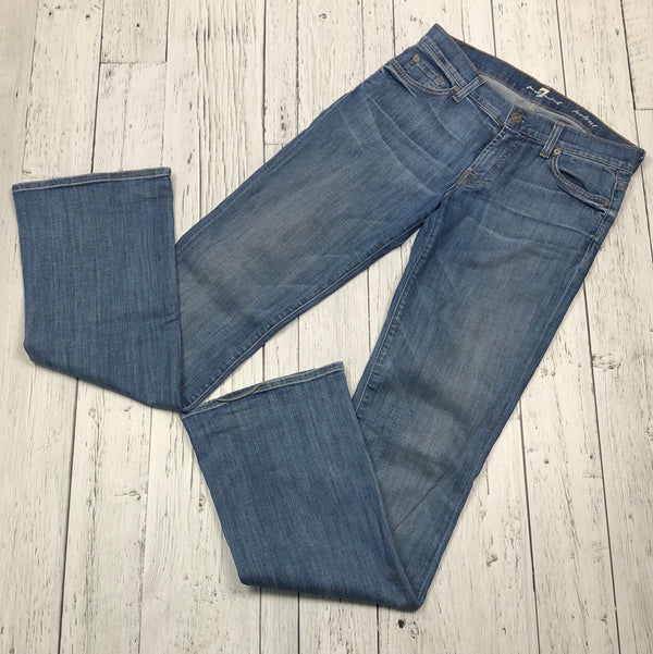 For all 7 mankind bootcut blue jeans - Hers S/27