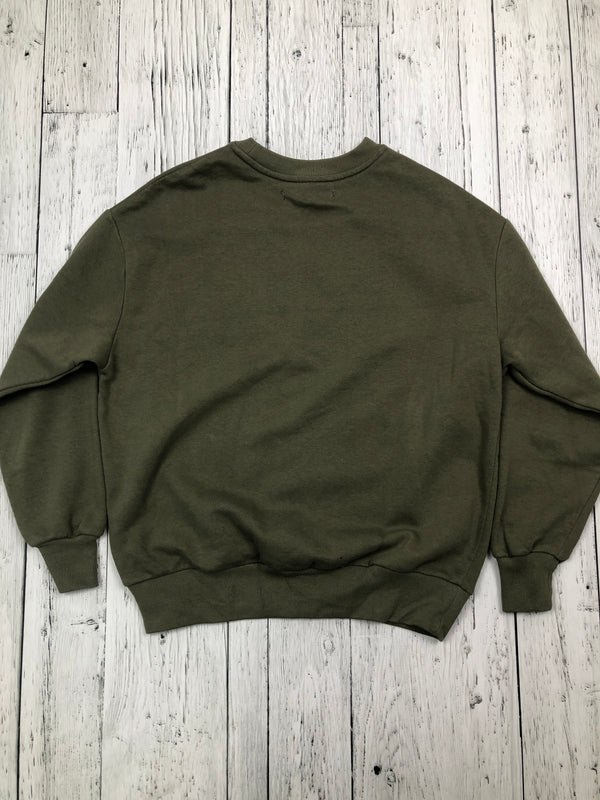 Oak refined green sweatshirt - Hers XXS