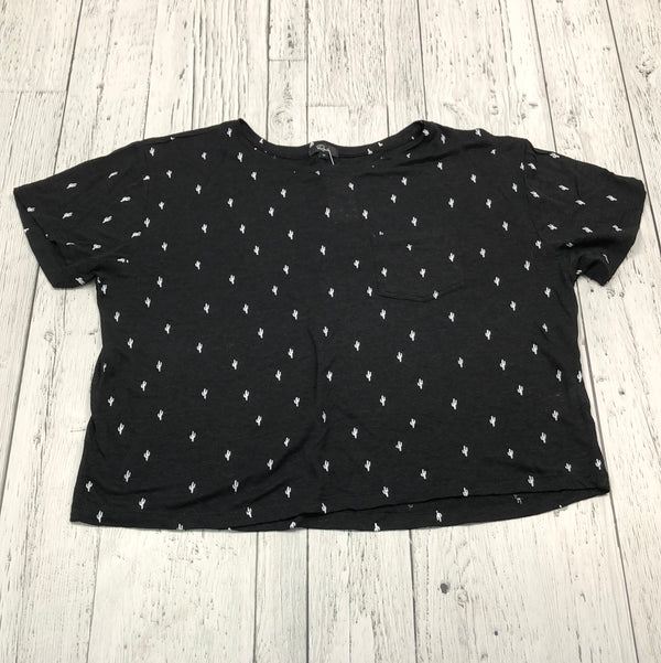 Rails black white patterned t-shirt - Hers M