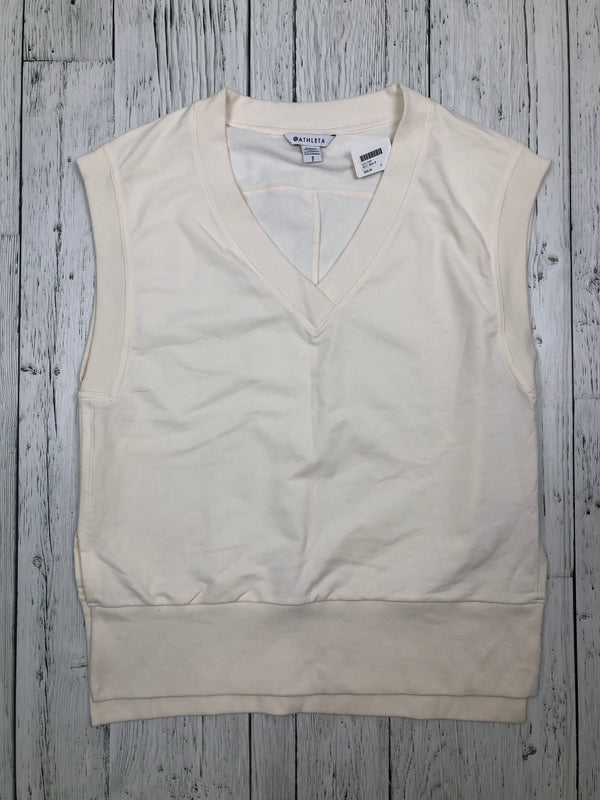 Athleta white shirt - Hers S