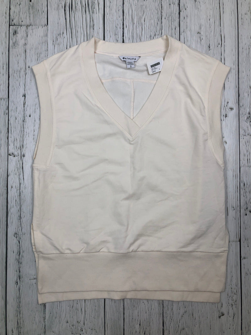 Athleta white shirt - Hers S