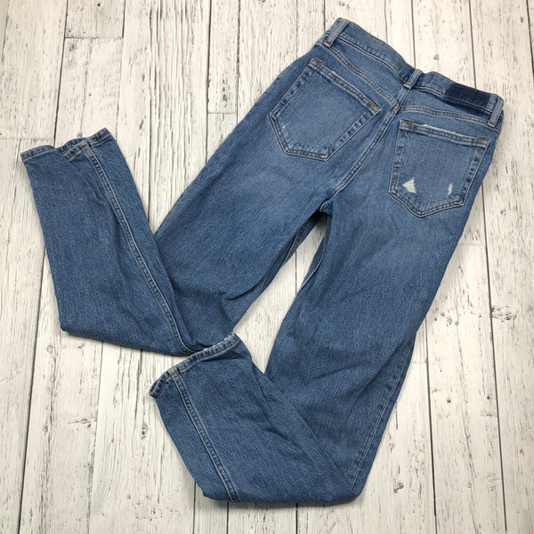 Abercrombie&Fitch blue distressed jeans - Hers S/27