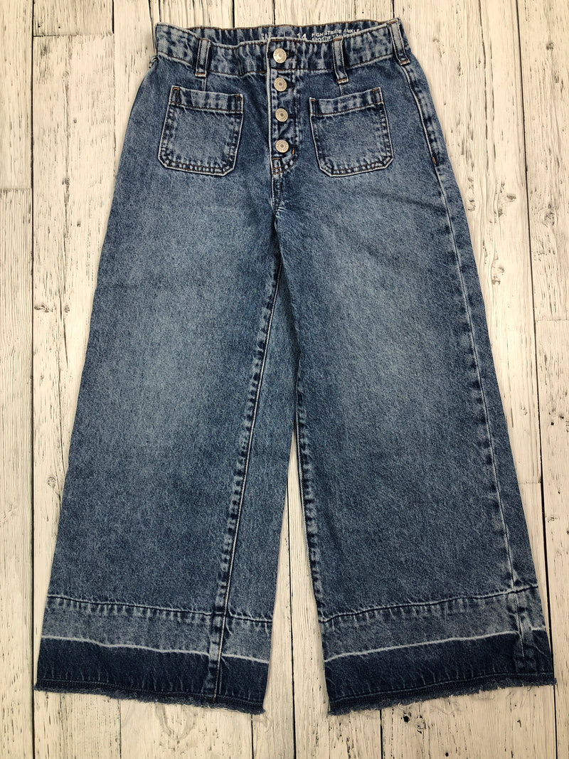 Gap blue high stride ankle jeans - Girls 14