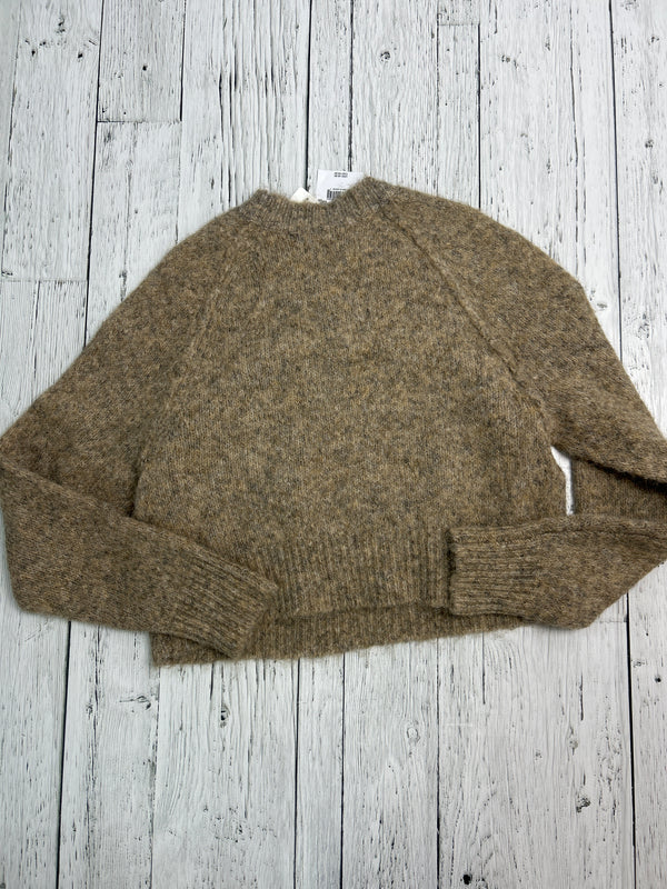 American Eagle brown knit sweater - Hers S