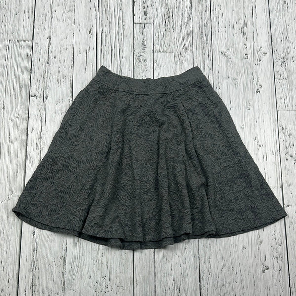 Abercrombie & Fitch Grey Lace Skirt - Hers S