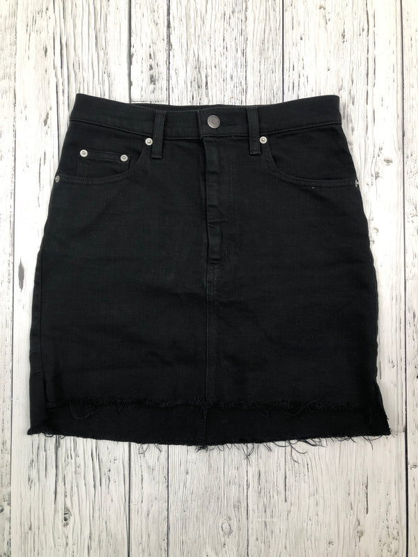 Wilfred Free Aritzia black denim skirt - Hers S/6