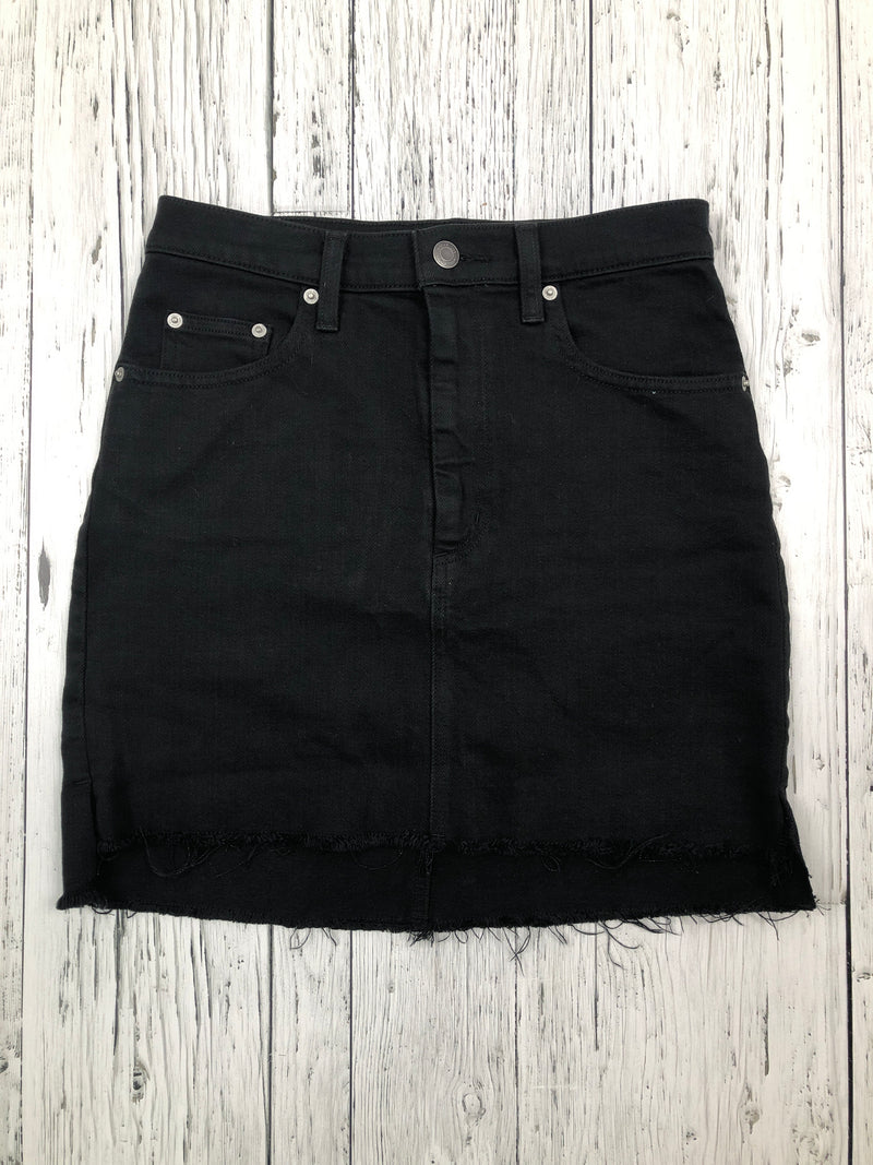 Wilfred Free Aritzia black denim skirt - Hers S/6