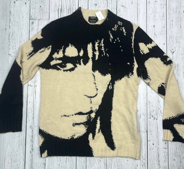 Raf Simons CK205W39NYC x Andy Warhol ‘Stephen Sprouse’ Knit Sweater XSS