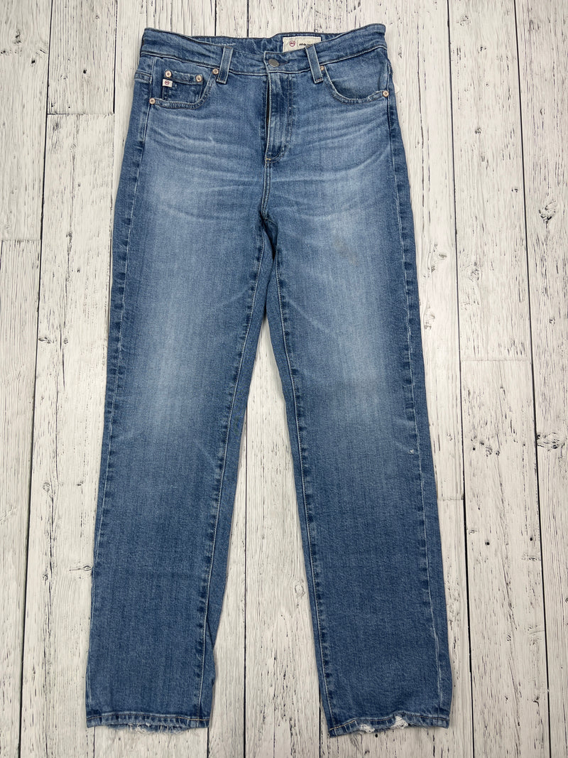 AG high rise blue jeans - Hers S/27