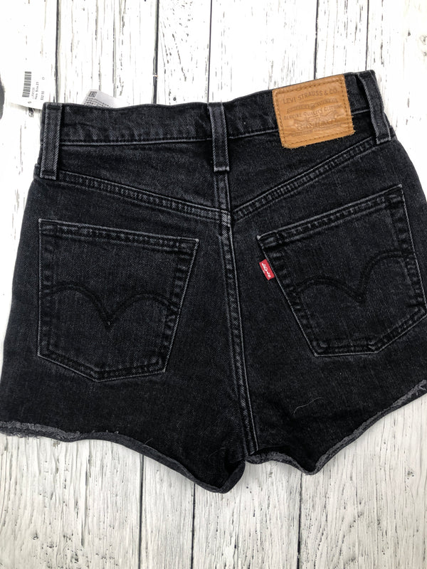 Levi’s black ribcage shorts - Hers XS/23