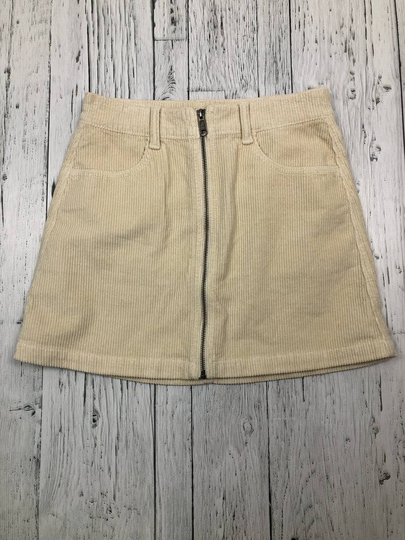 American Eagle white corduroy skirt - Hers XS/2