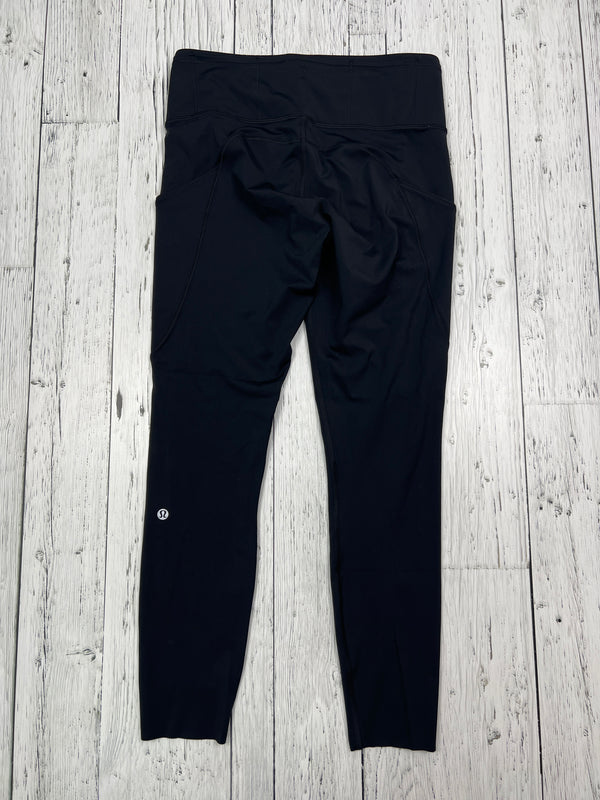 lululemon black leggings - Hers M/8