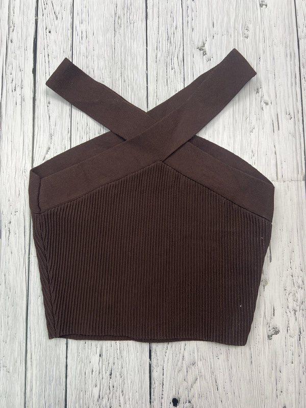 Babaton Aritzia brown tank top - Hers S