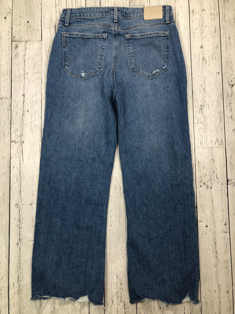 Paige blue wide leg Leenah ankle  jeans - Hers M/29