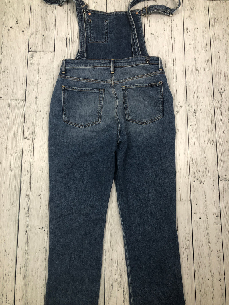 For all 7 mankind blue denim overalls - Hers S/28