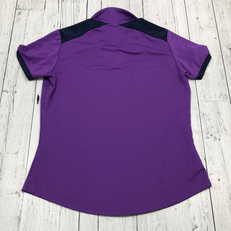 Adidas purple golf shirt - Hers M