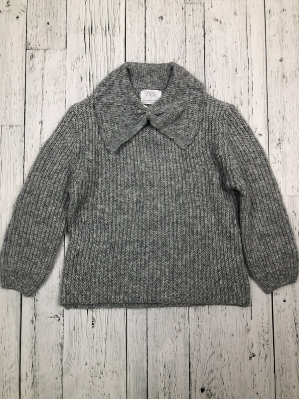 Zara grey knitted sweater - Girls 10