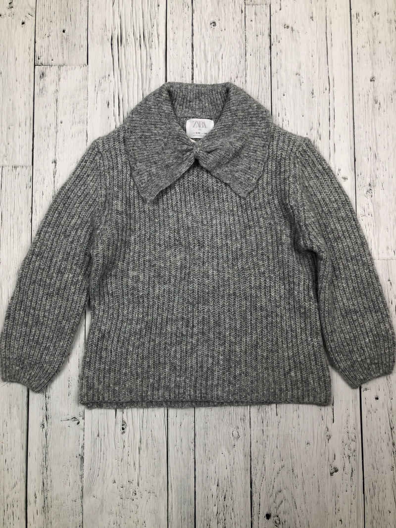 Zara grey knitted sweater - Girls 10