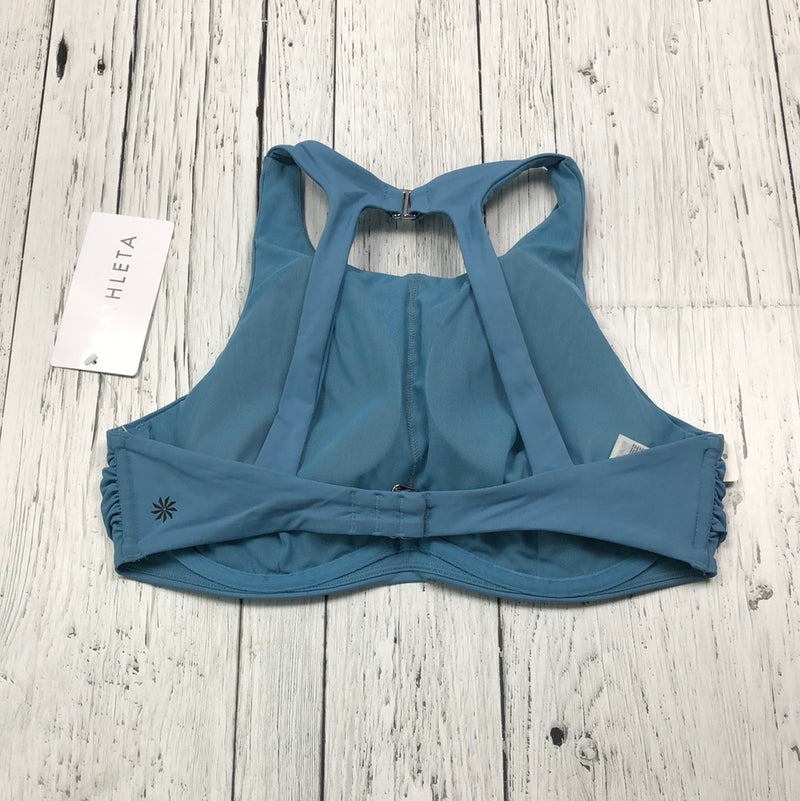 Athleta blue bikini top - Hers 36B/C