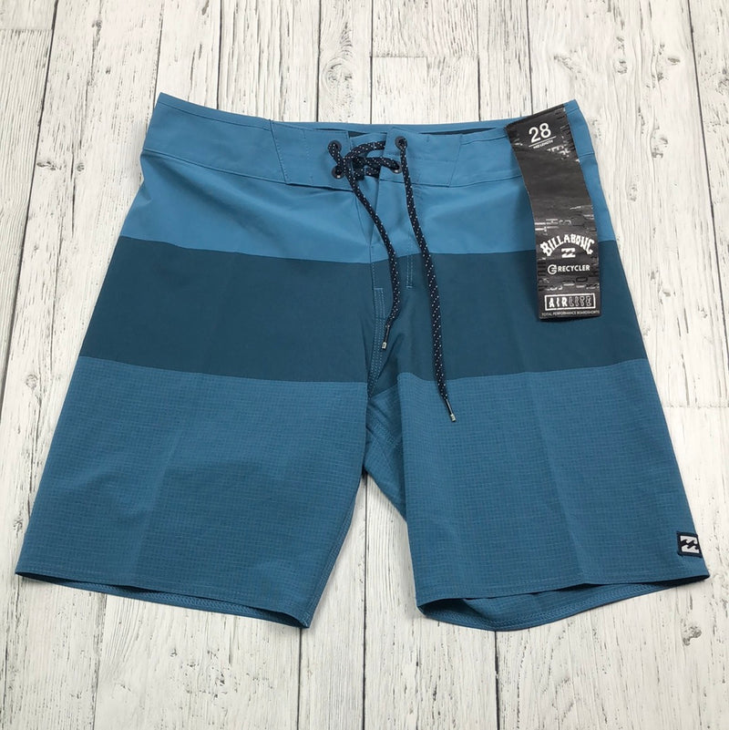 Billabong blue patterned swim shorts - 16/28