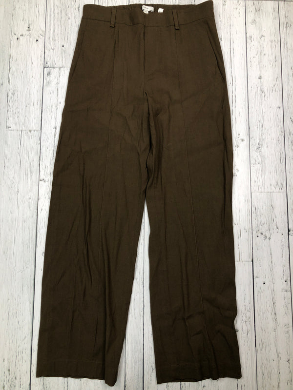 Vince green linen pants - Hers M