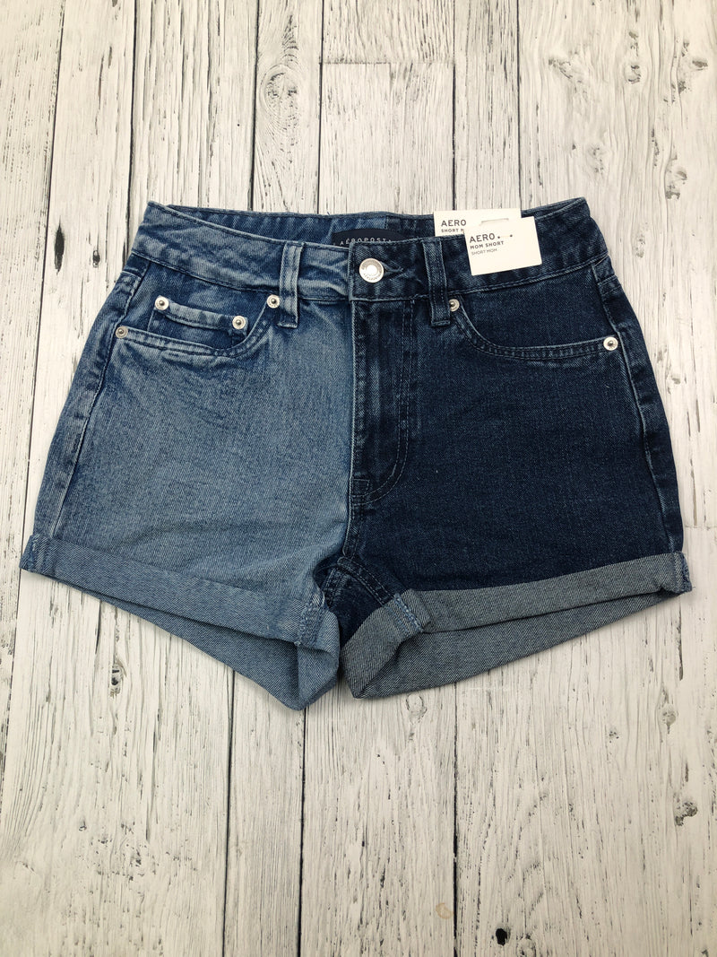 Aéropostale mom blue denim shorts - Hers XS/00