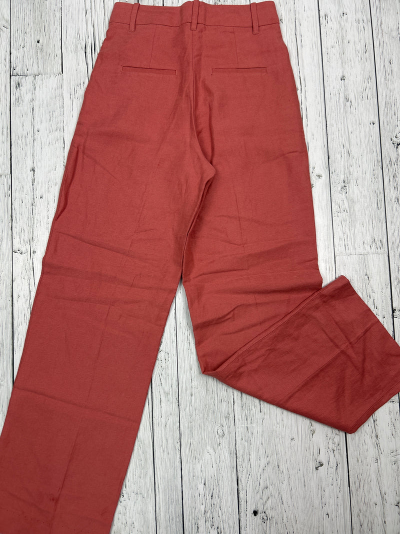 Wilfred Aritzia pink trousers (hemmed) - Hers XS/0