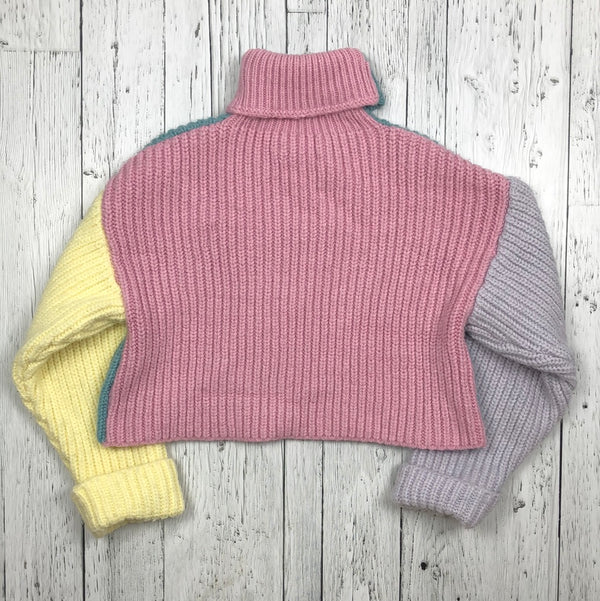 Zara coloured knitted cropped sweater - Girls 11/12